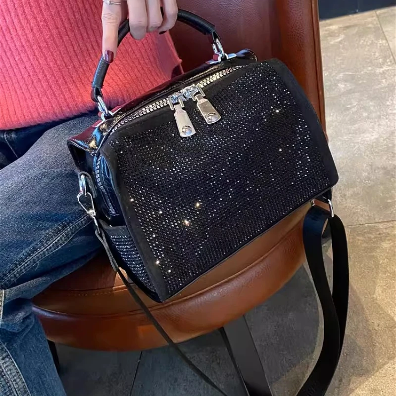 New in Handbag Woman 2025 Novelty Soft Leather Pillow Ita Bag Black Shoulder Crossbody Bolsas Femininas Shining Sac A Main
New in Handbag Woman 2025 Novelty Soft Leather Pillow Ita Bag Black Shoulder Crossbody Bolsas Femininas Shining Sac A Main