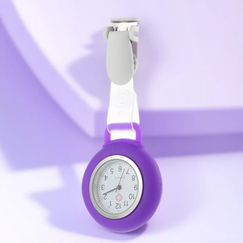 Chest Clip Nurse Watch Lightweight Portable Pocket Clock For Hospital Multi-Function Convenient Accessory
Chest Clip Nurse Watch Lightweight Portable Pocket Clock For Hospital Multi-Function Convenient Accessory