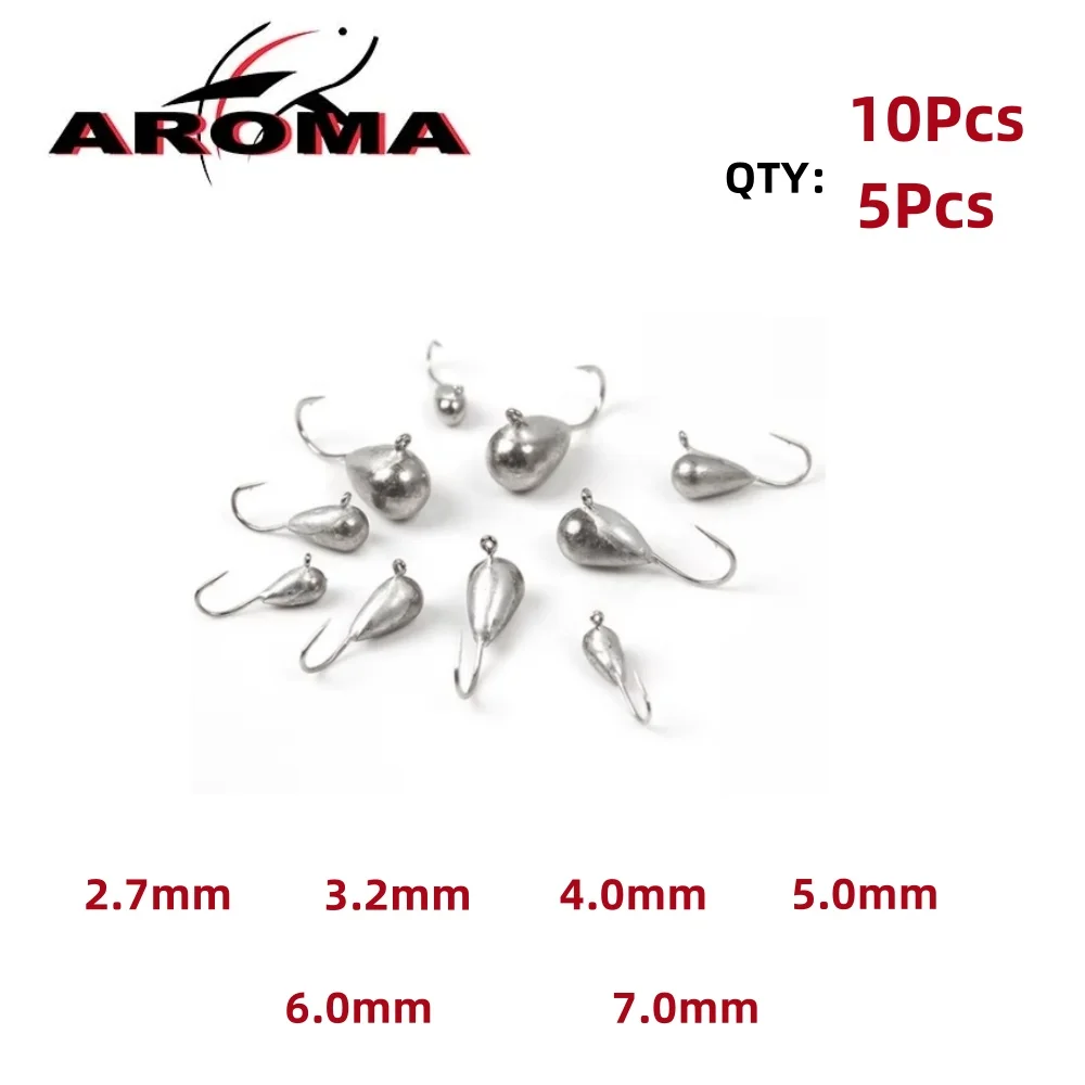5Pcs-10PCS/Bags Ice Tear Drop Jig, Hayabusa Hook, Tungsten Winter Fishing 2.7mm~7mm Perch Crappie Wrasse Hooks, Primary Color
5Pcs-10PCS/Bags Ice Tear Drop Jig, Hayabusa Hook, Tungsten Winter Fishing 2.7mm~7mm Perch Crappie Wrasse Hooks, Primary Color