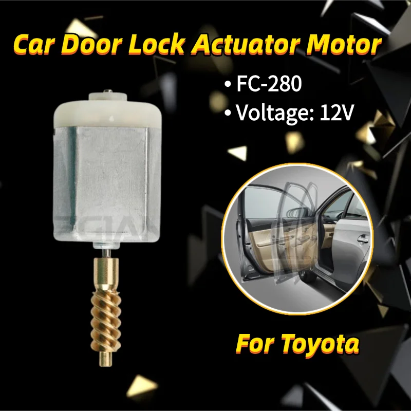 AZGIANT FC-280 12V DC Car Centre Door Lock Motor High Power Car Accessories for 2005-2013 Toyota Aygo MK1 Auto Door Lock Repair
AZGIANT FC-280 12V DC Car Centre Door Lock Motor High Power Car Accessories for 2005-2013 Toyota Aygo MK1 Auto Door Lock Repair
