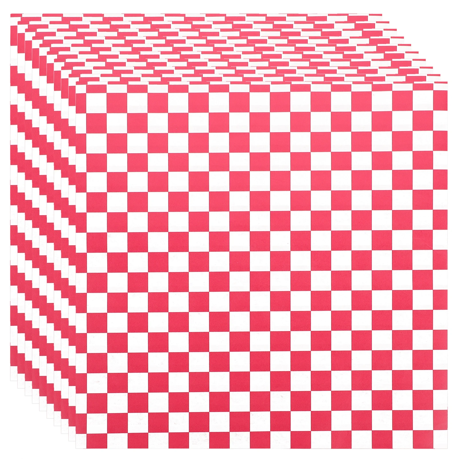 200pcs Pizza Red Grid Absorbent Oil Proof Bakery Wrapping Baking Paper Liner for Cake Bread Bread Paper Pad Snacks
200pcs Pizza Red Grid Absorbent Oil Proof Bakery Wrapping Baking Paper Liner for Cake Bread Bread Paper Pad Snacks