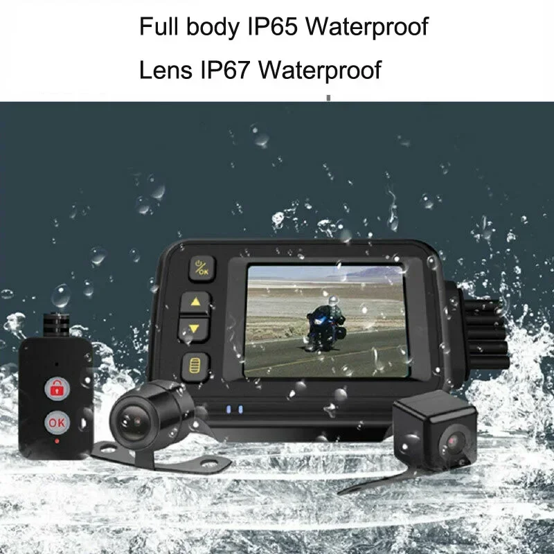 MT30A Motorcycle Camera DVR Waterproof Motor Dash Cam Special Dual-track Front Rear Loop Recorder G-sensor Motorbike black box
MT30A Motorcycle Camera DVR Waterproof Motor Dash Cam Special Dual-track Front Rear Loop Recorder G-sensor Motorbike black box