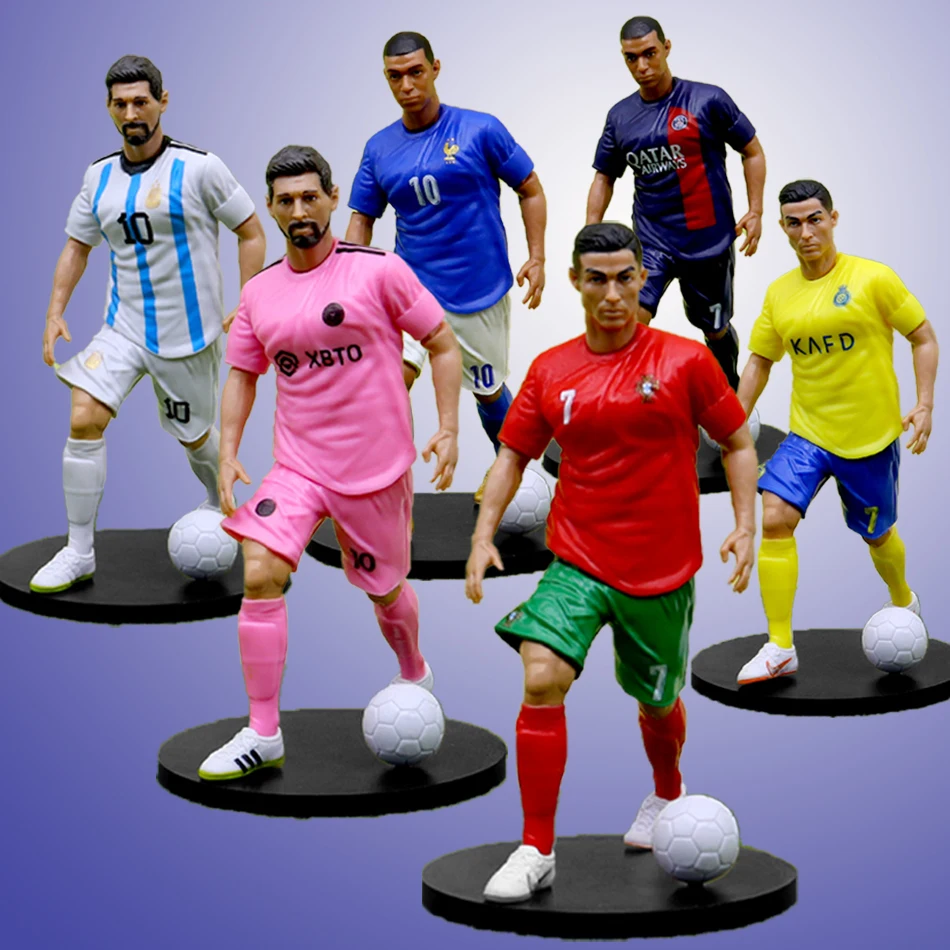 HOT New Football Star FIFA C.Ronaldo Messi Mbappe Model Dolls Cartoon Cute Action Figure Car Accessories Football Fans Gifts 
HOT New Football Star FIFA C.Ronaldo Messi Mbappe Model Dolls Cartoon Cute Action Figure Car Accessories Football Fans Gifts