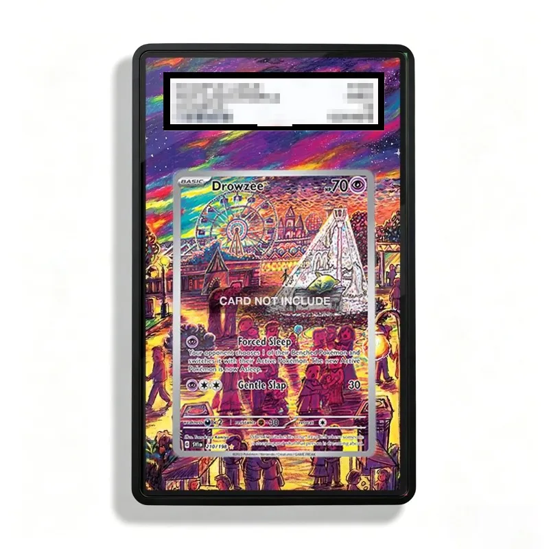 Art Display for Drowzee Cards PTCG Anime Game Collection Expand Gift Self Made Acrylic Protective Case DIY Original Creative
Art Display for Drowzee Cards PTCG Anime Game Collection Expand Gift Self Made Acrylic Protective Case DIY Original Creative