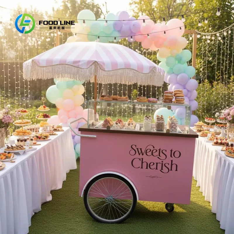 Custom Modern Ice Cream Cart with Display Case, LED Lights, and Music Player, for Ice Cream Truck, Beverage Vending Truck
Custom Modern Ice Cream Cart with Display Case, LED Lights, and Music Player, for Ice Cream Truck, Beverage Vending Truck