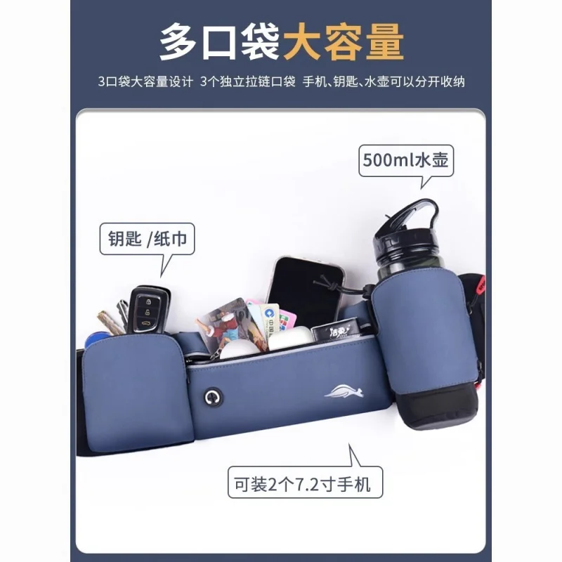 Running Phone Waist Bag for Men and Women Outdoor Marathon Fitness Gear Multifunctional Water Bottle Bag Invisible Sports Belt B
Running Phone Waist Bag for Men and Women Outdoor Marathon Fitness Gear Multifunctional Water Bottle Bag Invisible Sports Belt B