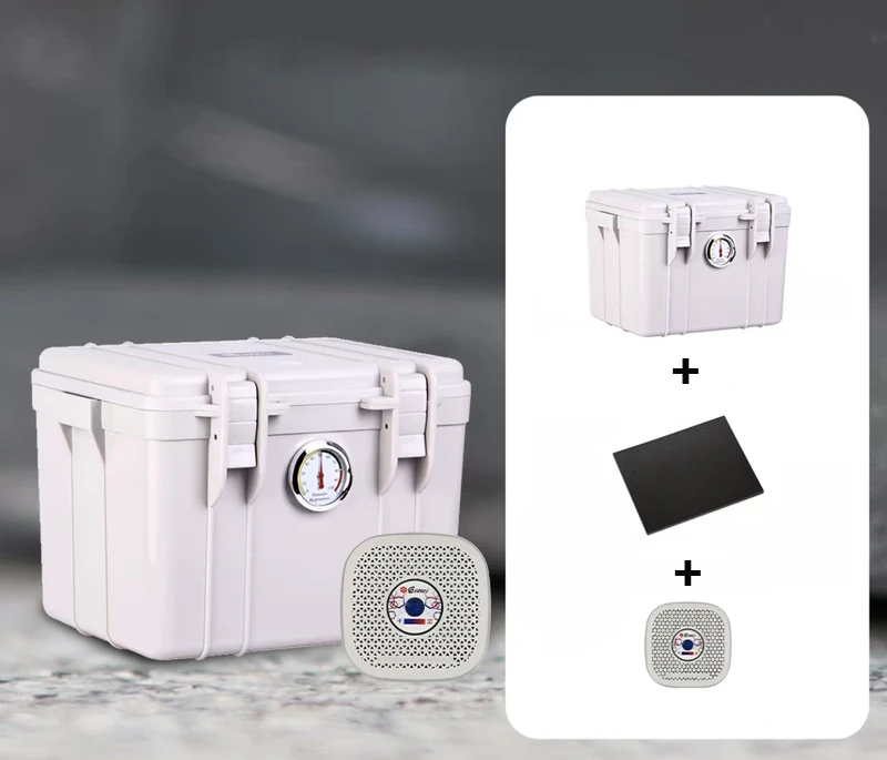 R21 25L Thickened Camera Dry Box Moisture-Proof Waterproof Airtight Storage Case for DSLRs Lens with Electronic Moisture Card
R21 25L Thickened Camera Dry Box Moisture-Proof Waterproof Airtight Storage Case for DSLRs Lens with Electronic Moisture Card