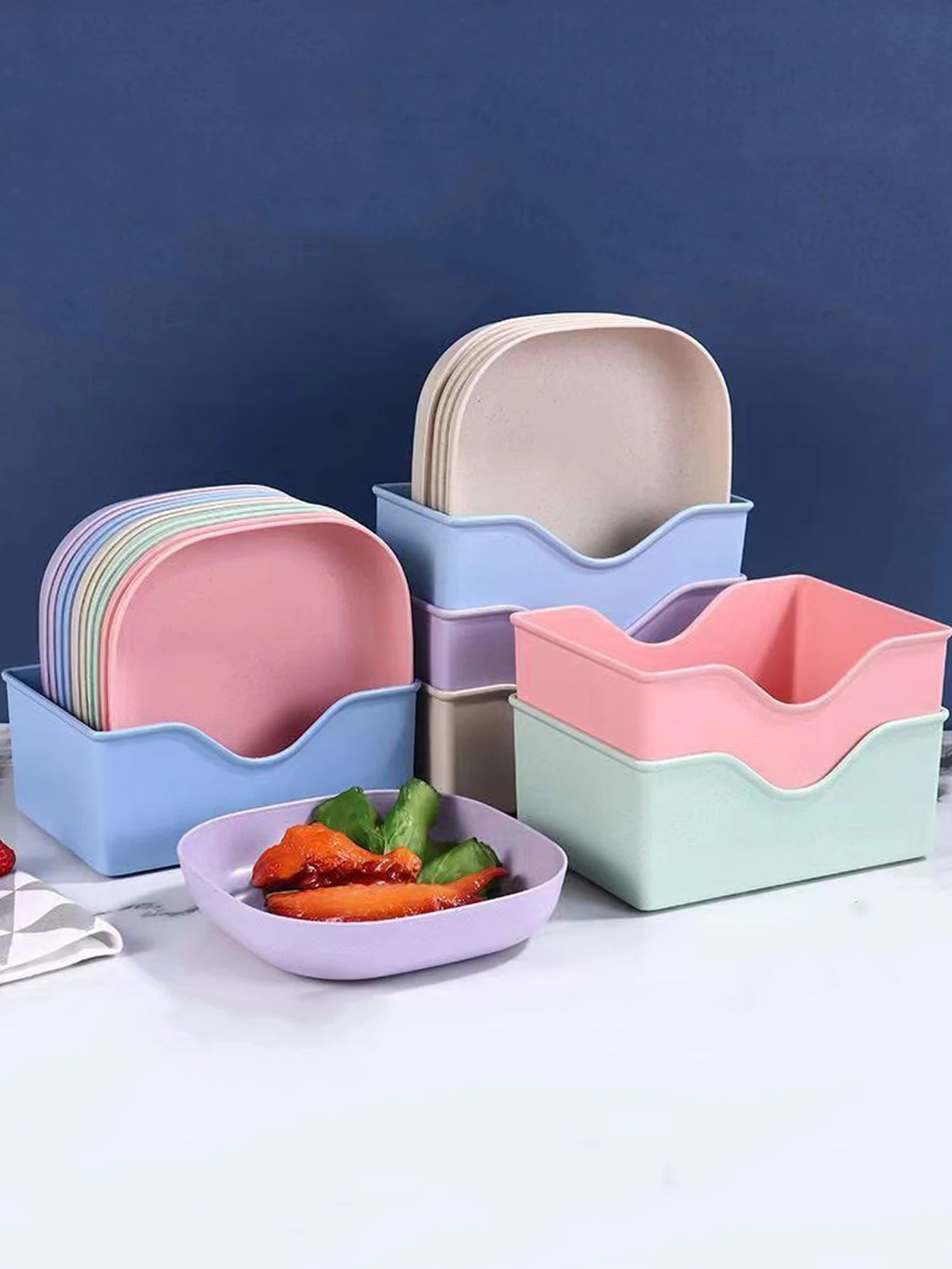 10pcs Color RandomAppetizer Serving Platter Unbreakable Chip Dip Serving DividedPlates 4 Gridssquare Serving Dish Tray For Nuts
10pcs Color RandomAppetizer Serving Platter Unbreakable Chip Dip Serving DividedPlates 4 Gridssquare Serving Dish Tray For Nuts