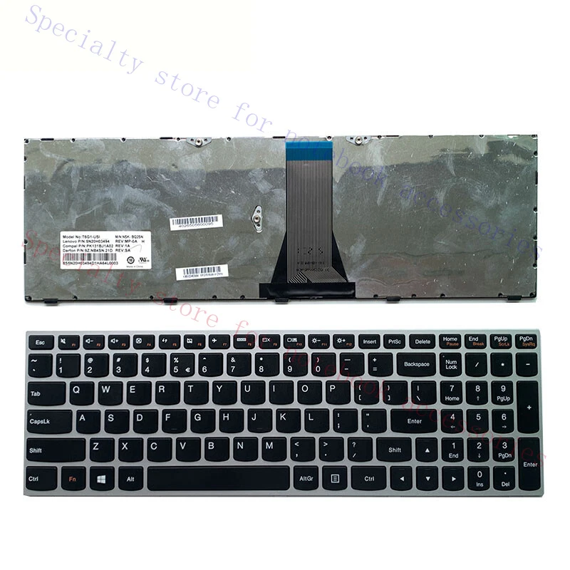 A+ 5N20H03494 FOR Lenovo Ideapad 300-15 ISK Laptop UK English Keyboard
A+ 5N20H03494 FOR Lenovo Ideapad 300-15 ISK Laptop UK English Keyboard