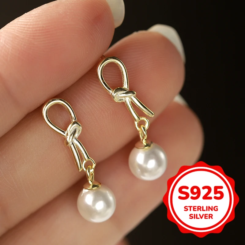 S925 genuine sterling silver plated imitation pearl earrings for women versatile elegant retro light luxury exquisite simple
S925 genuine sterling silver plated imitation pearl earrings for women versatile elegant retro light luxury exquisite simple