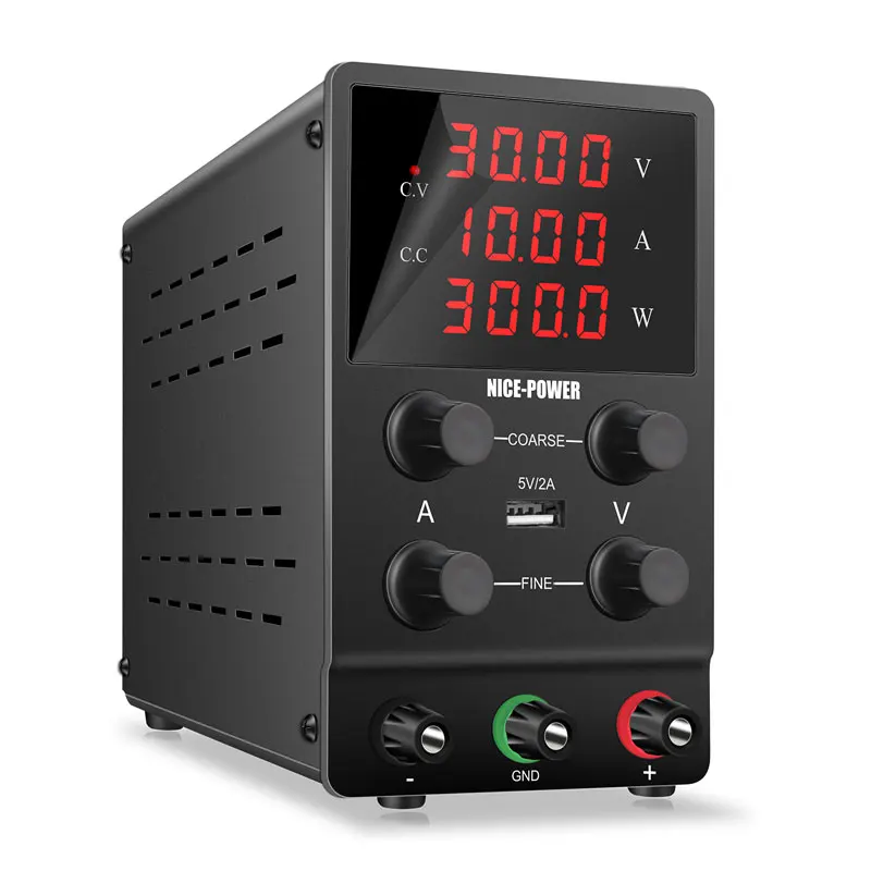 hit productNice Power SPS3010 30V 10A Black 4 Digits Digital Variable DC Power Supply Voltage Regulator Laptop Repair Rework
hit productNice Power SPS3010 30V 10A Black 4 Digits Digital Variable DC Power Supply Voltage Regulator Laptop Repair Rework