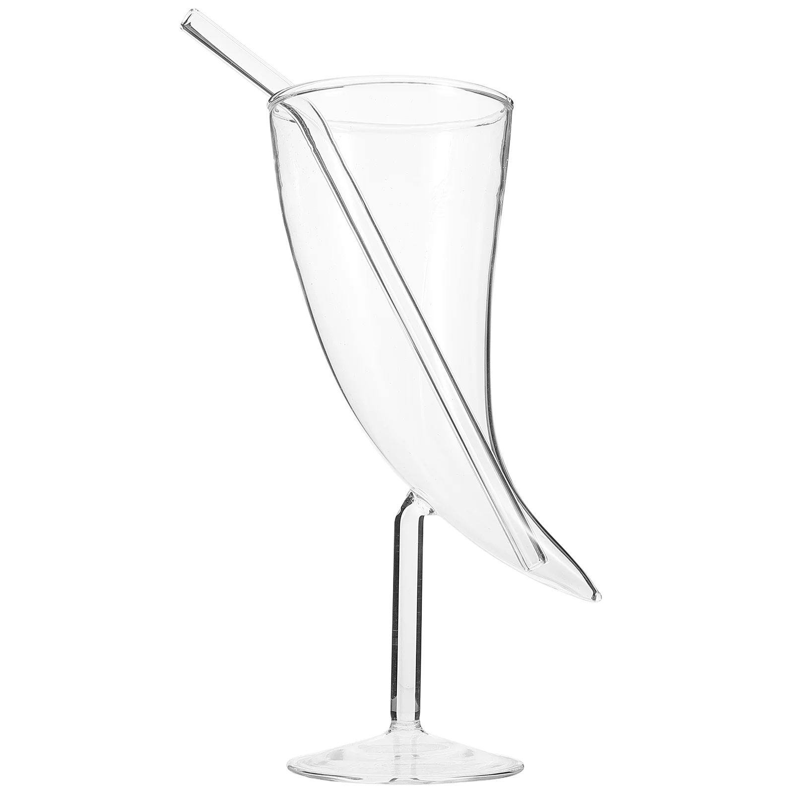 Drinking Horn Straw Cup Cocktail Glasses Beverage Cups with Lids and Straws Party Supply
Drinking Horn Straw Cup Cocktail Glasses Beverage Cups with Lids and Straws Party Supply