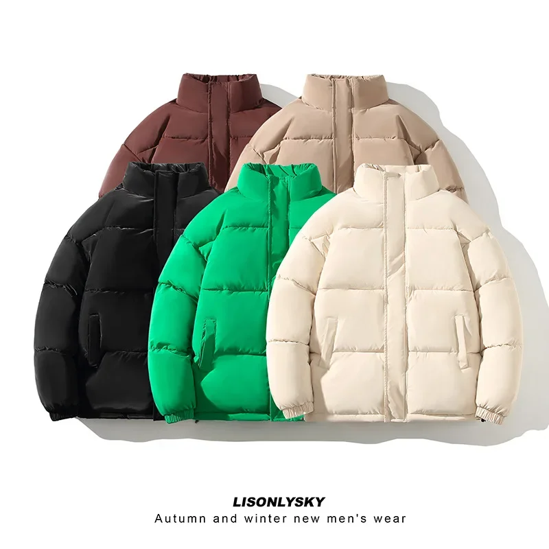 2023 Autumn/Winter New Men's Standing Collar Cotton Coat Thickened Warm Plate Solid Large Cotton Coat Coat
2023 Autumn/Winter New Men's Standing Collar Cotton Coat Thickened Warm Plate Solid Large Cotton Coat Coat