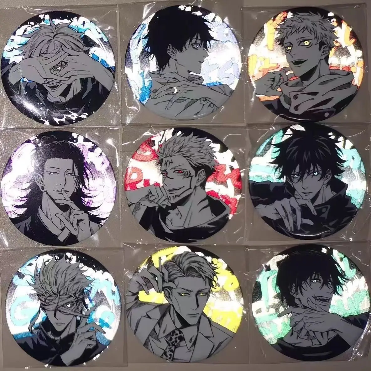 Anime Jujutsu Kaisen Gojo Satoru Itadori Yuji Fushiguro Toji Cosplay Cartoon Baji Badge Tinplate Backpack Pendant Birthday Gift
Anime Jujutsu Kaisen Gojo Satoru Itadori Yuji Fushiguro Toji Cosplay Cartoon Baji Badge Tinplate Backpack Pendant Birthday Gift