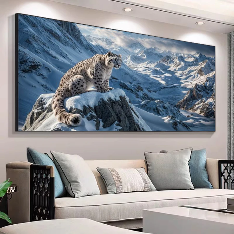 Snow Leopard Large Size Diy Diamond Arts For Adults Painting Wild Animals Full Square Round Drill Mosaic Embroidery Picture
Snow Leopard Large Size Diy Diamond Arts For Adults Painting Wild Animals Full Square Round Drill Mosaic Embroidery Picture