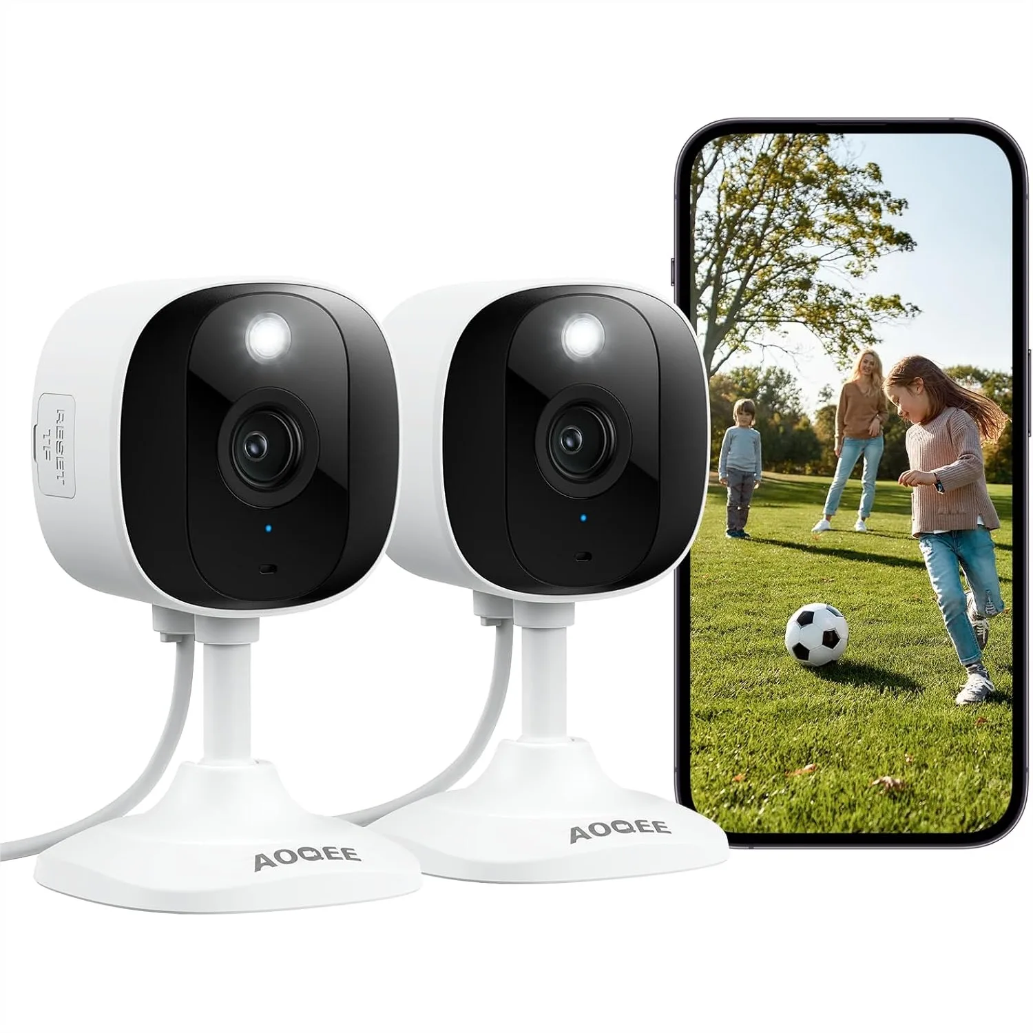 2K Security Cameras for Home Indoor Outdoor, Color Night Vision, Two-Way Talk, Siren, 24/7 SD Recording, Works with Alexa, Plug
2K Security Cameras for Home Indoor Outdoor, Color Night Vision, Two-Way Talk, Siren, 24/7 SD Recording, Works with Alexa, Plug