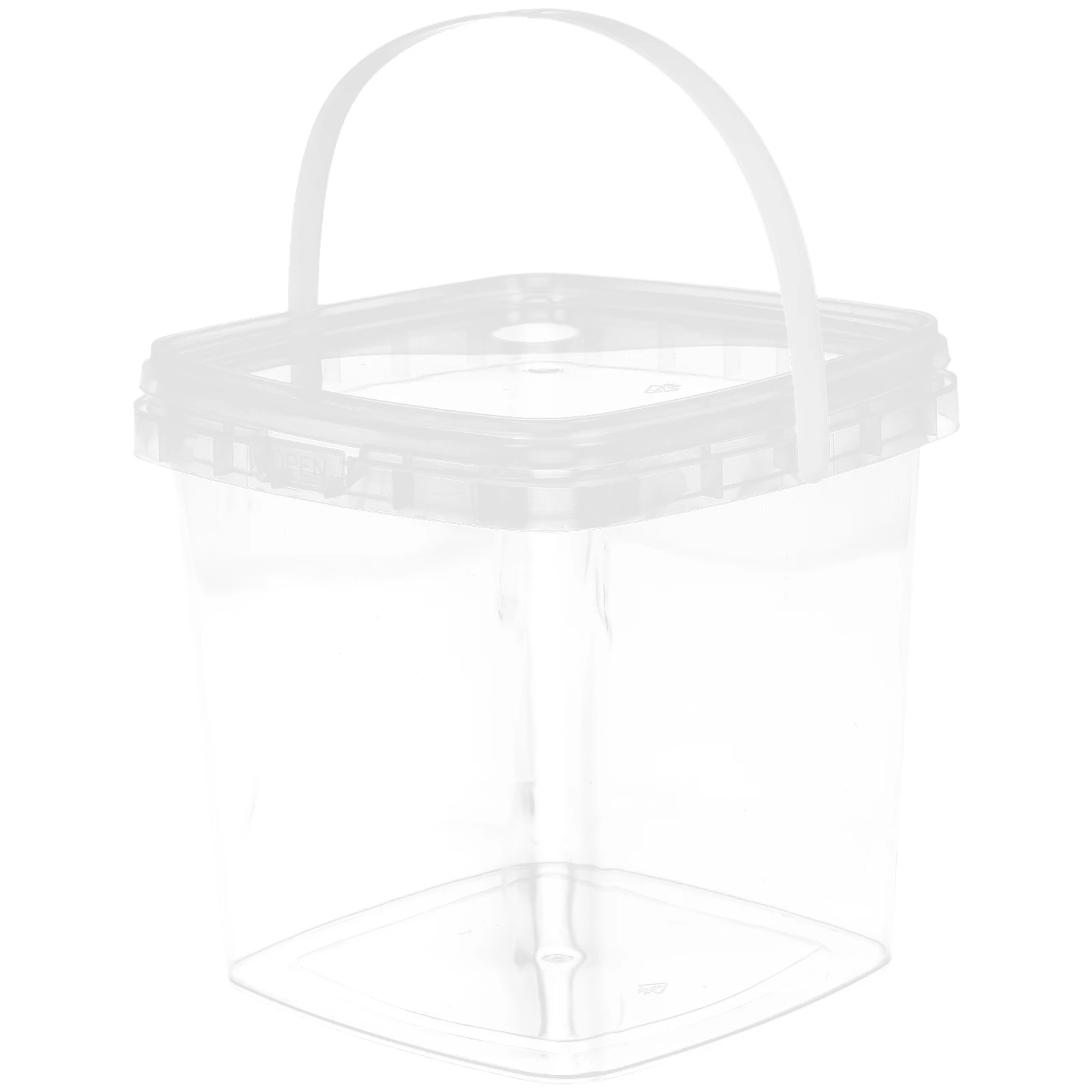 Square Plastic Bucket 0.5 Gallon 2L Clear Food Storage Container Lid Leakproof Water Jug Camping Picnic Dog Poop Bucket Paint
Square Plastic Bucket 0.5 Gallon 2L Clear Food Storage Container Lid Leakproof Water Jug Camping Picnic Dog Poop Bucket Paint