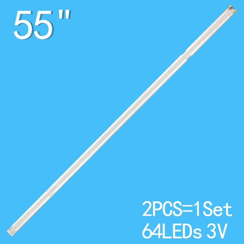 LED Backlight strip 64 Lamp For BOE-55UH61 CSOT-55LH65-R CSOT-55LH65-L MAK63747401 55UH65-LH65 55LH630V 55UH6030 HV550QUB
LED Backlight strip 64 Lamp For BOE-55UH61 CSOT-55LH65-R CSOT-55LH65-L MAK63747401 55UH65-LH65 55LH630V 55UH6030 HV550QUB