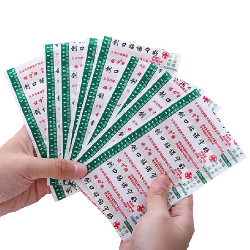 100pcs Band Aid for First Aid Adhesive Bandages Wound Dressing Plaster Breathable Hemostasis Patch for Sports Woundplast
100pcs Band Aid for First Aid Adhesive Bandages Wound Dressing Plaster Breathable Hemostasis Patch for Sports Woundplast