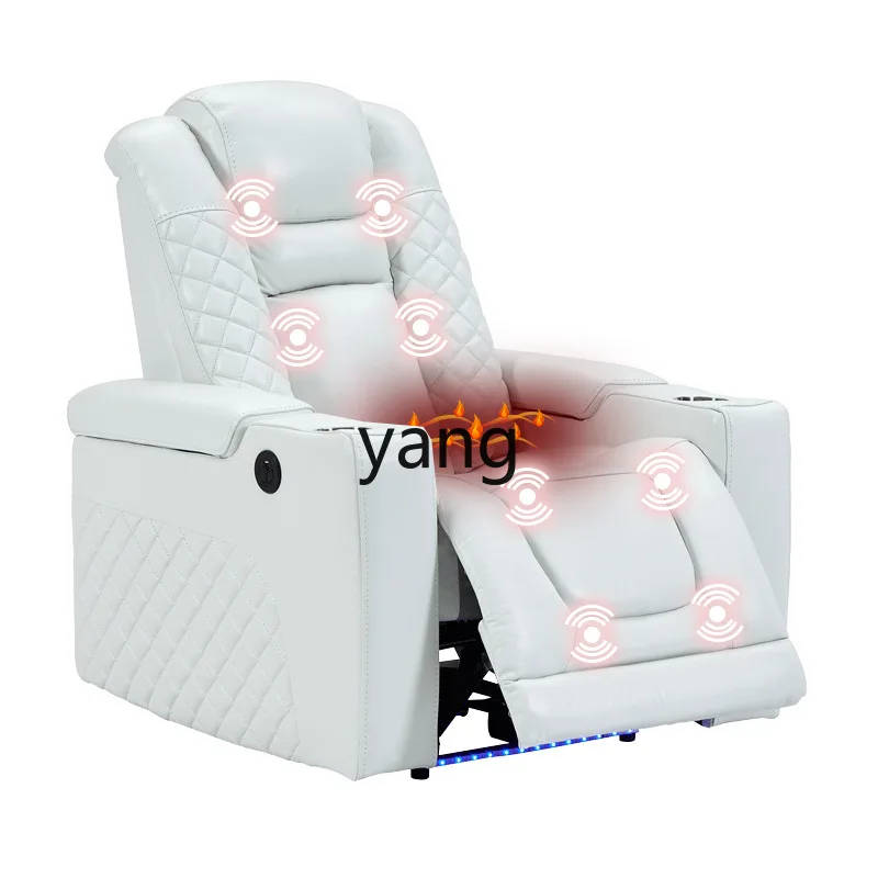 LTT leather home theater sofa living room straight three-person small apartment electric sofa
LTT leather home theater sofa living room straight three-person small apartment electric sofa