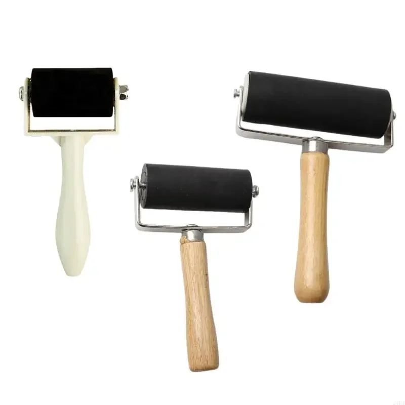 Professional Rubber Roller Brayer Roller for Artistic Applications Such as Printmaking Stamping Painting Craft
Professional Rubber Roller Brayer Roller for Artistic Applications Such as Printmaking Stamping Painting Craft