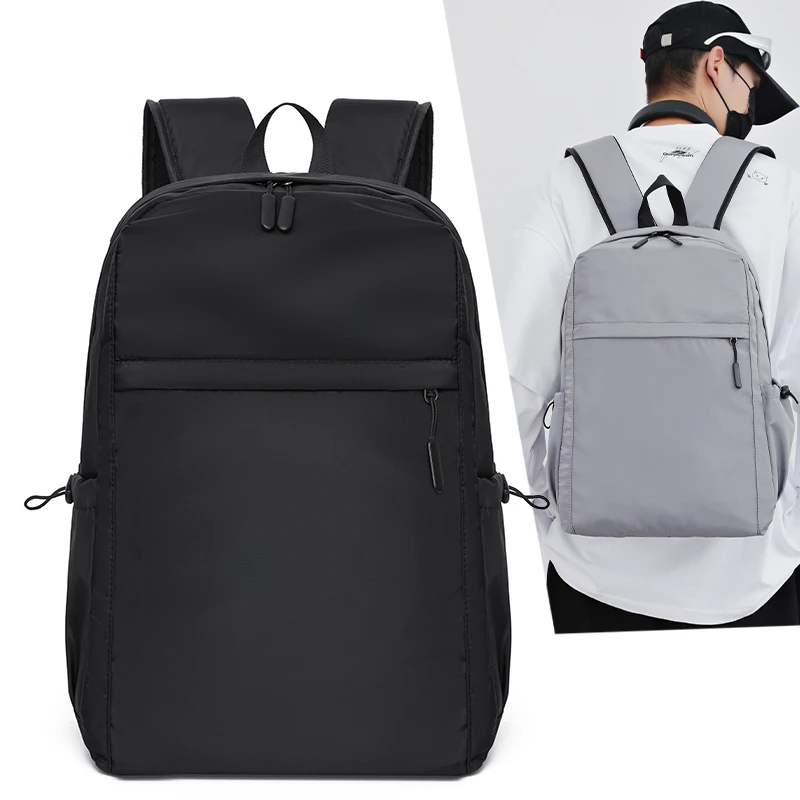 Студенческая школьная сумка большой вместимости, повседневный однотонный рюкзак, материал Оксфорд, мужской новый рюкзак, многофункциональная простая сумка
Студенческая школьная сумка большой вместимости, повседневный однотонный рюкзак, материал Оксфорд, мужской новый рюкзак, многофункциональная простая сумка