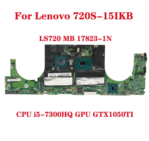 Материнская плата для ноутбука Lenovo 720S-15IKB LS720 MB 17823-1N 448.0D902.001N
Материнская плата для ноутбука Lenovo 720S-15IKB LS720 MB 17823-1N 448.0D902.001N