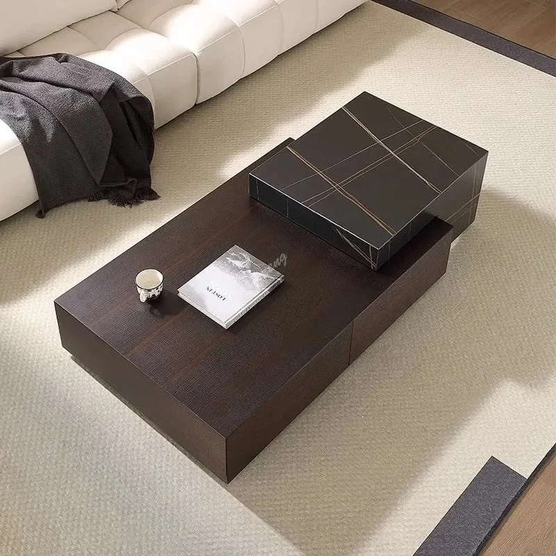Solid Wood Coffee Table Set Modern Minimalist Design High-end Coffee Tables Villa Living Room Center Furniture
Solid Wood Coffee Table Set Modern Minimalist Design High-end Coffee Tables Villa Living Room Center Furniture