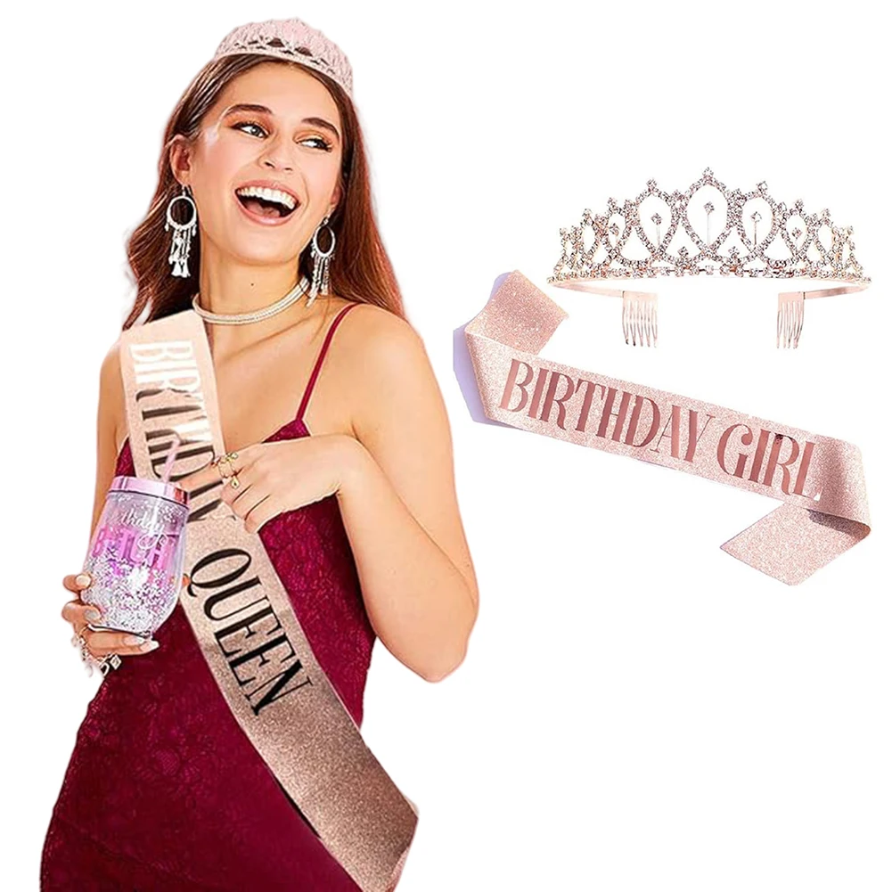 Пояс со стразами и корона, розовое золото, кристалл, блестки, тиара, пояс, блестящий пояс и корона принцессы, товары для дня рождения для девочек
Пояс со стразами и корона, розовое золото, кристалл, блестки, тиара, пояс, блестящий пояс и корона принцессы, товары для дня рождения для девочек