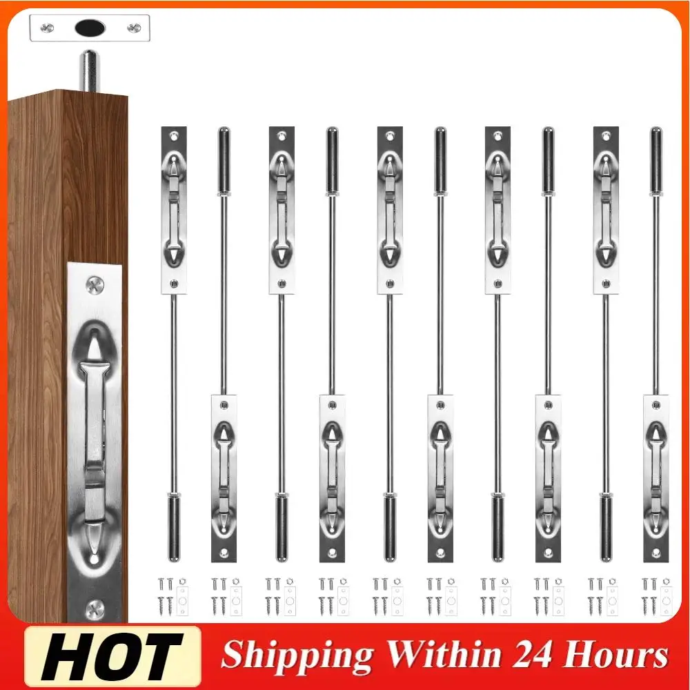 10 Packs Lever Extension Flush Bolt 16.54inch Concealed Safety Door Lock Solid Stainless Steel for French Doors Composite Doors
10 Packs Lever Extension Flush Bolt 16.54inch Concealed Safety Door Lock Solid Stainless Steel for French Doors Composite Doors