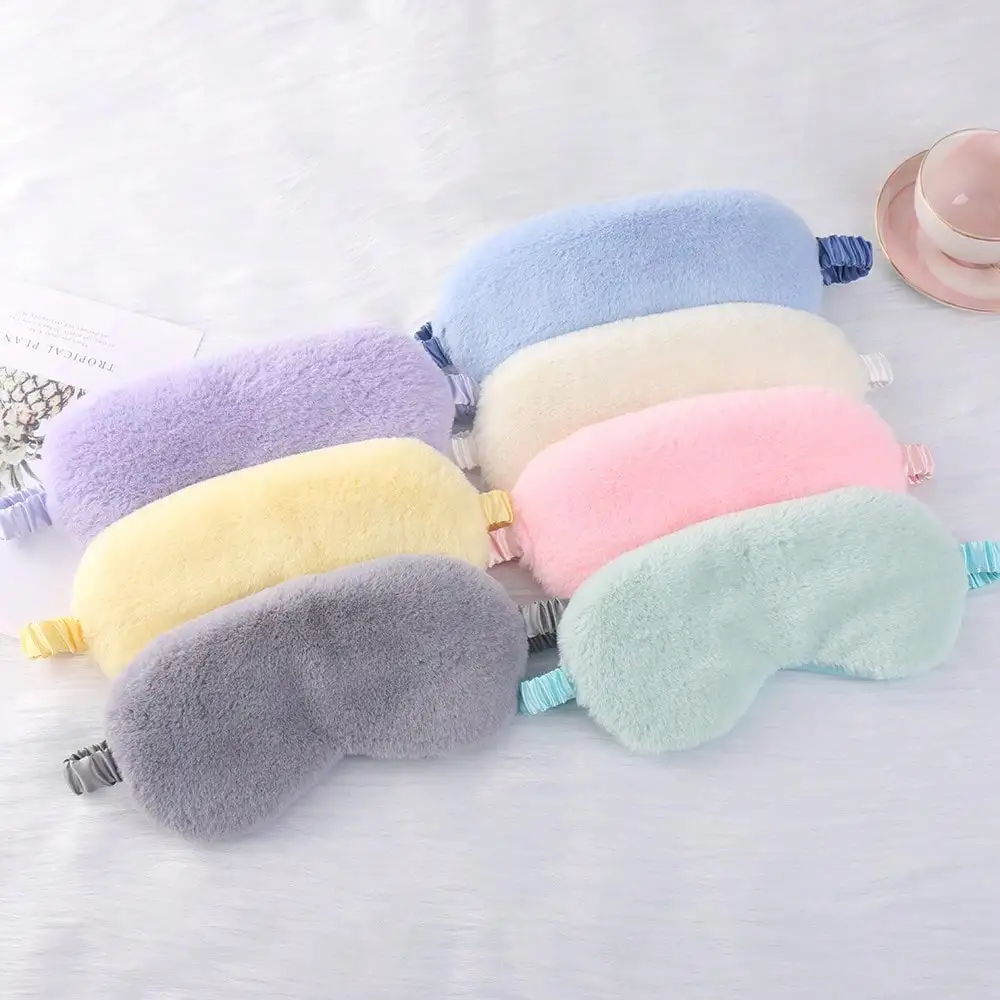 Plush Faux Rabbit Fur Sleep Eye Mask, Breathable Skin-Friendly Imitation Silk Blackout Eye Shade For Autumn/Winter,School,Back To School,Travel,Travel Essentials,Home Essentials,Eye Mask,Sleep Mask
Plush Faux Rabbit Fur Sleep Eye Mask, Breathable Skin-Friendly Imitation Silk Blackout Eye Shade For Autumn/Winter,School,Back To School,Travel,Travel Essentials,Home Essentials,Eye Mask,Sleep Mask