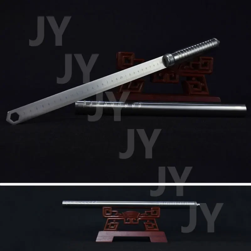 NEW 87CM Stainless Steel Martial Arts Supplies Iron Ruler Self-defense Outdoor Super Long Wrench Car Tools Self defense Tools
NEW 87CM Stainless Steel Martial Arts Supplies Iron Ruler Self-defense Outdoor Super Long Wrench Car Tools Self defense Tools