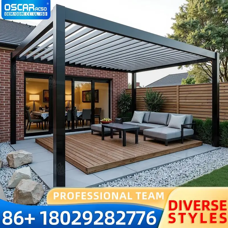 Durable 3x3m Aluminium Pergola with Rodent Proof Feature Easily Assembled Pressure Treated Plastic Alloy for Residential and Com
Durable 3x3m Aluminium Pergola with Rodent Proof Feature Easily Assembled Pressure Treated Plastic Alloy for Residential and Com