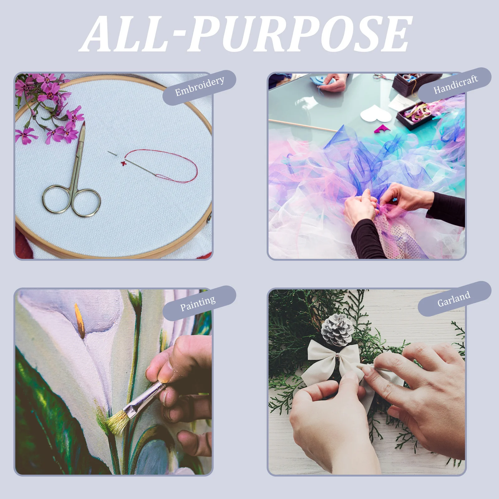 4Pcs Adjustable Wooden Embroidery Hoops Cross Stitch Rings DIY Craft Frames for Needlework Embroidery Supplies Decoration Gift
4Pcs Adjustable Wooden Embroidery Hoops Cross Stitch Rings DIY Craft Frames for Needlework Embroidery Supplies Decoration Gift