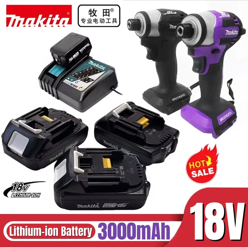 Newly Upgraded Makita Original 18V 3Ah Li-Ion Battery 18v drill Replacement Batteries BL1830 BL1840 BL1850 BL1860B 3000mAh 2025
Newly Upgraded Makita Original 18V 3Ah Li-Ion Battery 18v drill Replacement Batteries BL1830 BL1840 BL1850 BL1860B 3000mAh 2025