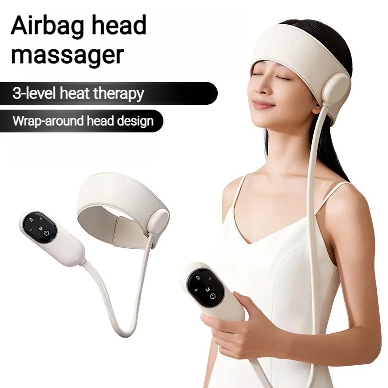 Airbag Wrapping Head Massager Soft Powerful Low-noise Heating Portable Visible Head Massager Bionic Electric Massage Machine
Airbag Wrapping Head Massager Soft Powerful Low-noise Heating Portable Visible Head Massager Bionic Electric Massage Machine
