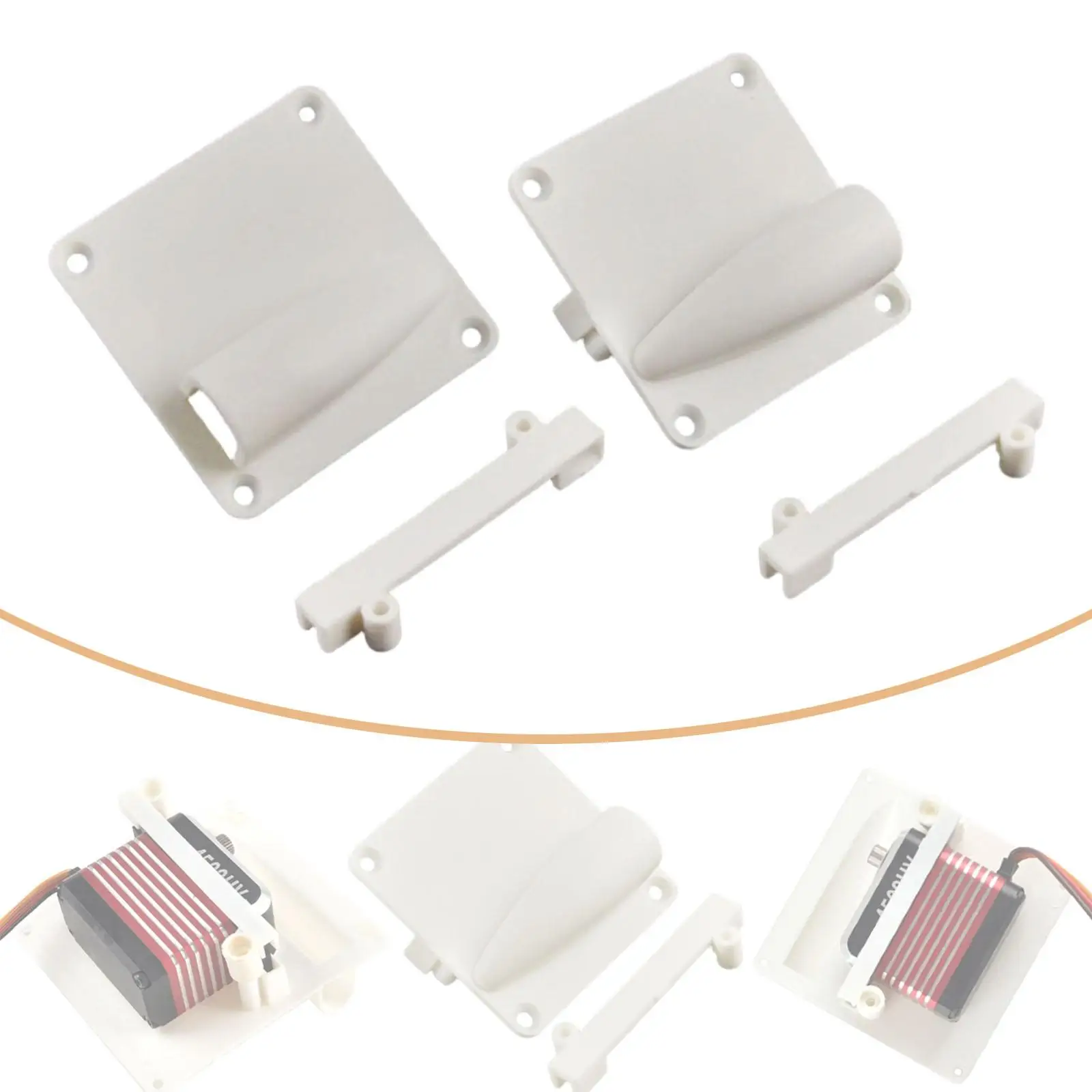 RC Airplane Servo Covering Plate Easy Installation Plastic Protection Cover for 6g 8g 9g Servos Fixed Wing
RC Airplane Servo Covering Plate Easy Installation Plastic Protection Cover for 6g 8g 9g Servos Fixed Wing