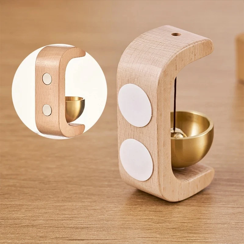 C2 Home Decor Solid Wooden Wireless Doorbell Magnetic Brass Wind Chimes Jingle Bell Entrance Door Bell Pendant for Home Decor
C2 Home Decor Solid Wooden Wireless Doorbell Magnetic Brass Wind Chimes Jingle Bell Entrance Door Bell Pendant for Home Decor