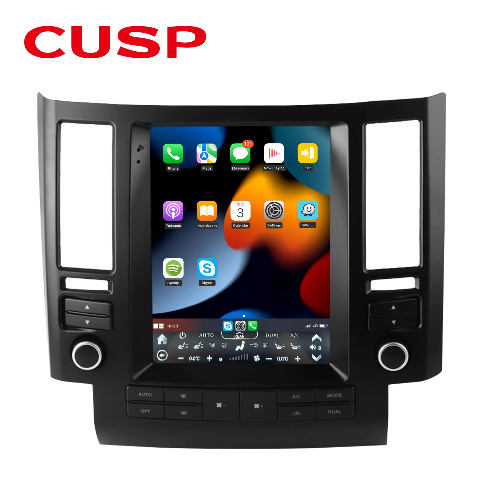 10.4 Inch 8+128GB Android Carplay Tesla Screen Car Radio Multimedia Player for Infiniti FX35 FX45 2004-2008Auto Stereo Head Unit
10.4 Inch 8+128GB Android Carplay Tesla Screen Car Radio Multimedia Player for Infiniti FX35 FX45 2004-2008Auto Stereo Head Unit