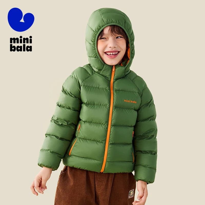 Mini Balabala Kids Color Block Jacket Windproof Waterproof Detachable Hood Winter Puffer Coat 
Mini Balabala Kids Color Block Jacket Windproof Waterproof Detachable Hood Winter Puffer Coat