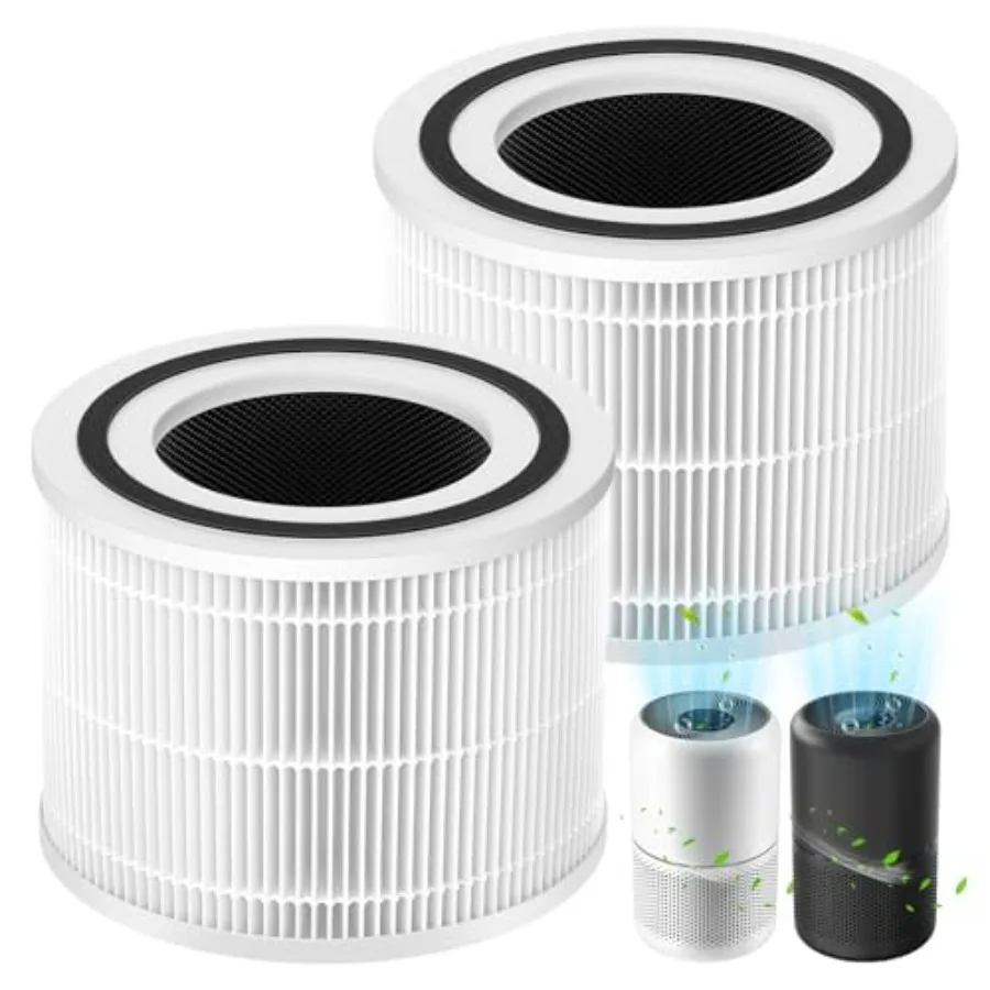 Сменный фильтр Core 300, совместимый с очистителями воздуха LEVOIT Core 300/300S, 3-в-1, HEPA-фильтр класса H13.
Сменный фильтр Core 300, совместимый с очистителями воздуха LEVOIT Core 300/300S, 3-в-1, HEPA-фильтр класса H13.