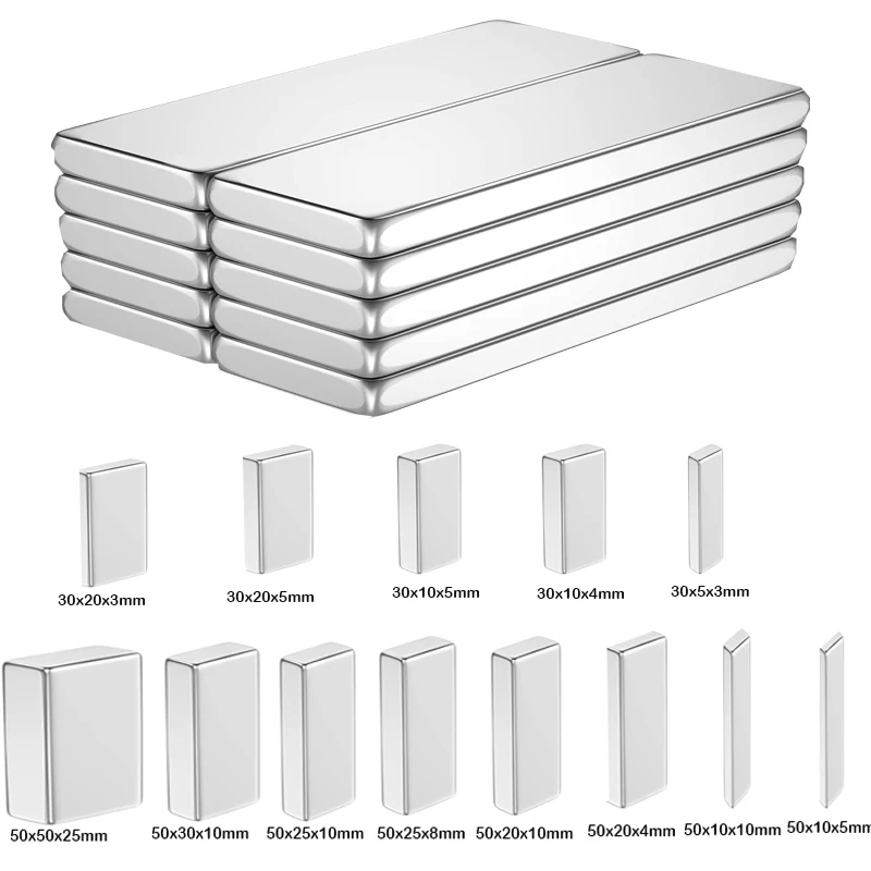 1/5pcs 30/50mm long Magnet Powerful Magnetic Small Rectangle Rare Earth Magnets Super Powerful Strong Permanent Magnet
1/5pcs 30/50mm long Magnet Powerful Magnetic Small Rectangle Rare Earth Magnets Super Powerful Strong Permanent Magnet