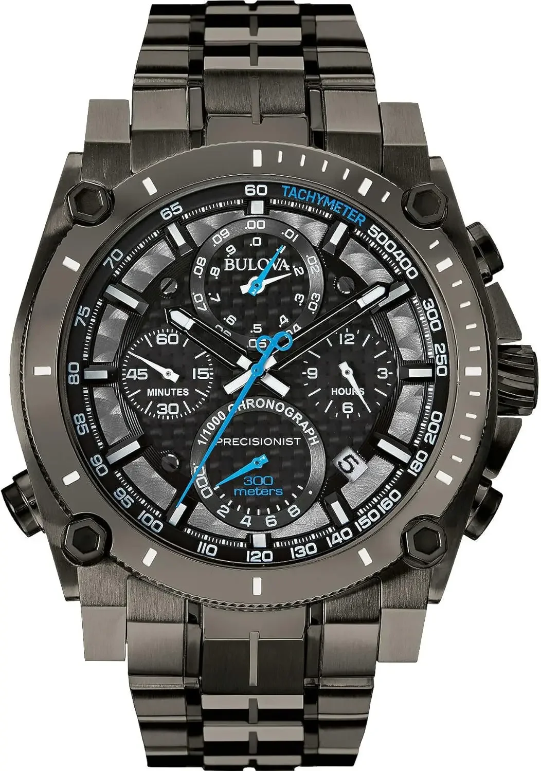 Bulova Men's Icon High Precision Quartz Chronograph Watch with Curved Mineral Crystal Durable and Stylish
Bulova Men's Icon High Precision Quartz Chronograph Watch with Curved Mineral Crystal Durable and Stylish