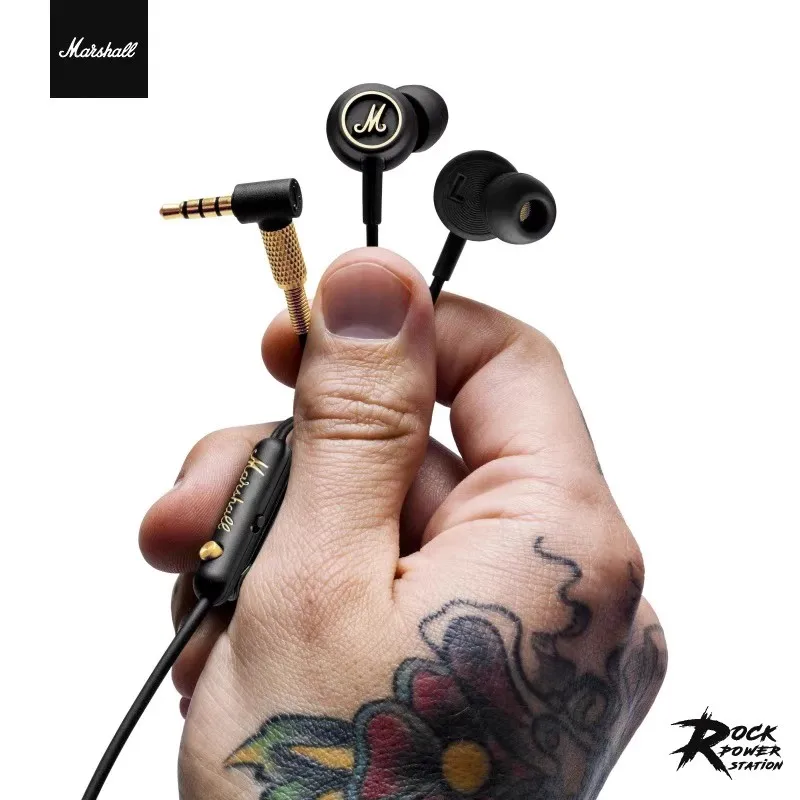 MARSHALL mode EQ Wired in-ear headphones with built-in microphone and remote
MARSHALL mode EQ Wired in-ear headphones with built-in microphone and remote