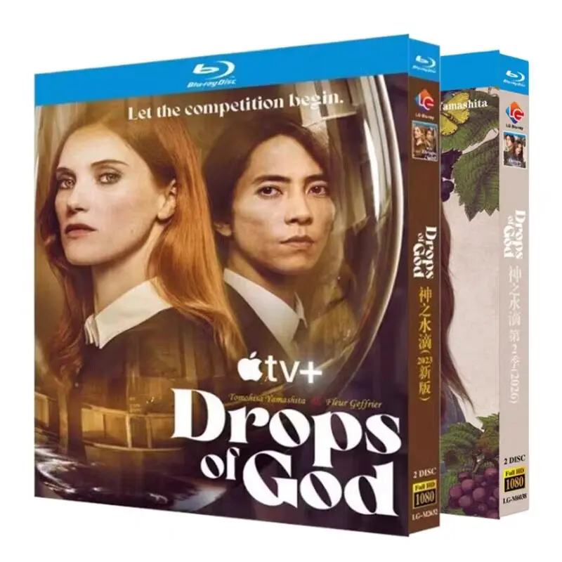 Drops of God Seasons 1–2 Blu-ray Disc Set with English Chinese Traditional and Japanese Subtitles
Drops of God Seasons 1–2 Blu-ray Disc Set with English Chinese Traditional and Japanese Subtitles