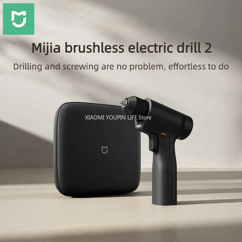 Mijia Brushless Electric Drill 2 Screwdriver Drill Screwdriver 50N·m Torque Electric Drill 32 Level gear High Performance Motor
Mijia Brushless Electric Drill 2 Screwdriver Drill Screwdriver 50N·m Torque Electric Drill 32 Level gear High Performance Motor