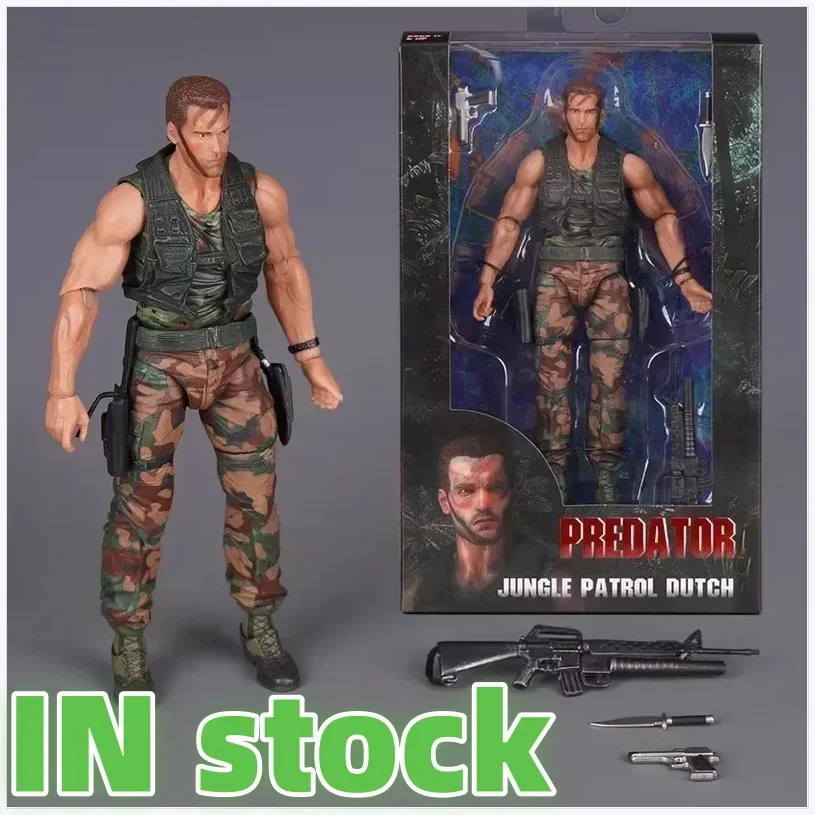 In Stock NECA KO Predator 30th Anniversary Jungle Encounter Dutch Extraction Dutch Patrol Dutch Disguise Dutch Action Figures
In Stock NECA KO Predator 30th Anniversary Jungle Encounter Dutch Extraction Dutch Patrol Dutch Disguise Dutch Action Figures