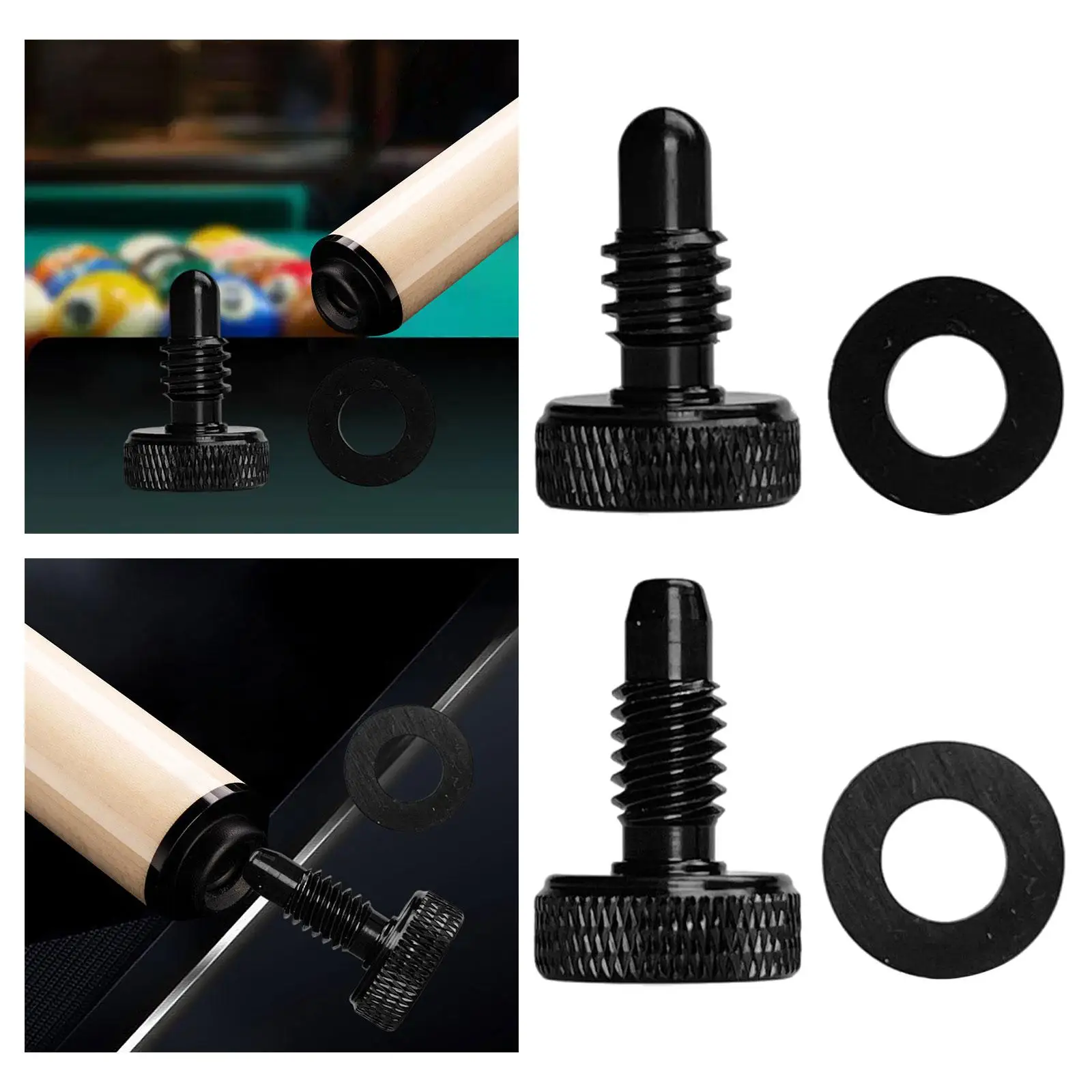 Billiard Cue Bottom Plug Pool Cue Bottom Cover with Gasket Protection Plug Black Pool Cue Repair Equipment Pool Cue Accessories
Billiard Cue Bottom Plug Pool Cue Bottom Cover with Gasket Protection Plug Black Pool Cue Repair Equipment Pool Cue Accessories
