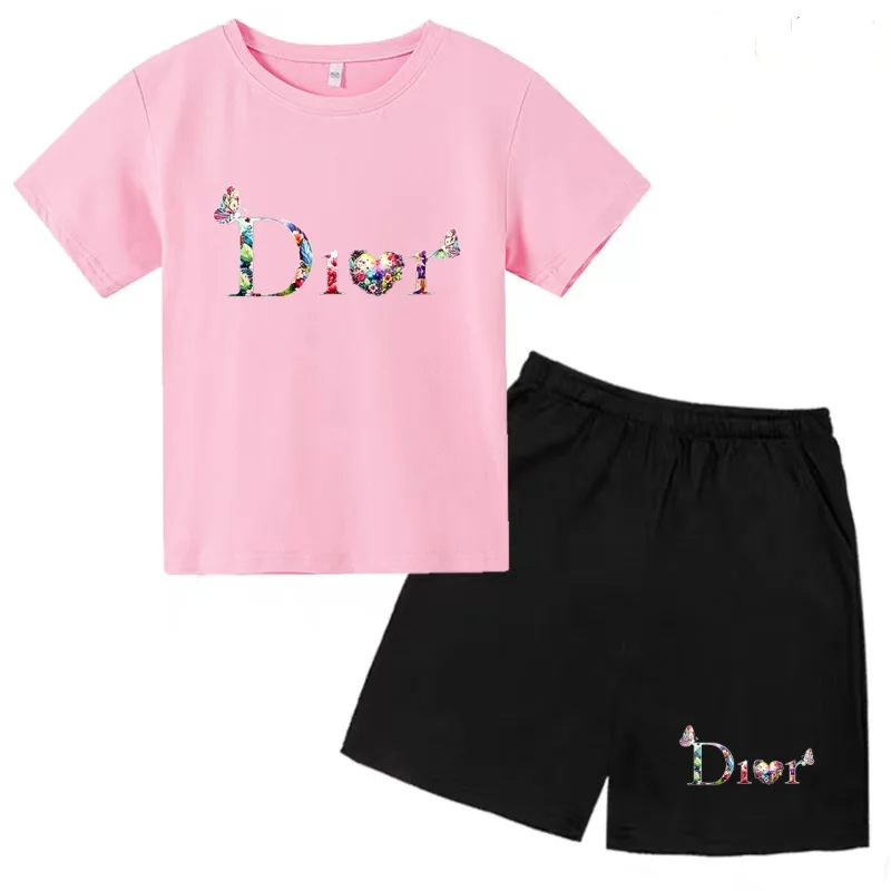 Children T-shirt Summer Two-piece Set Short-sleeved Top+Shorts Boys Girl Toddler Coat 3-12Yrs Sports Clothing Jogging Casual Set
Children T-shirt Summer Two-piece Set Short-sleeved Top+Shorts Boys Girl Toddler Coat 3-12Yrs Sports Clothing Jogging Casual Set
