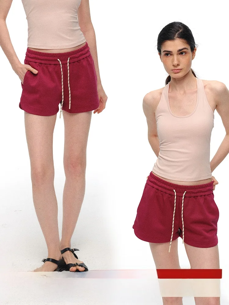 High Waist Drawstring Elastic Waist Sporty Style Short Pants Women's Casual Straight Leg Pants Summer Wide Leg Pants
High Waist Drawstring Elastic Waist Sporty Style Short Pants Women's Casual Straight Leg Pants Summer Wide Leg Pants